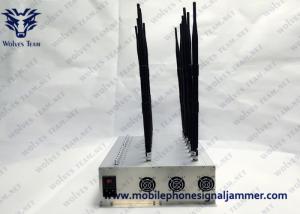 Quality Full Bands Adjustable 16 Antennas Powerful GPS WIFI 3G 4G All Cell Phone Signal Jammer wholesale