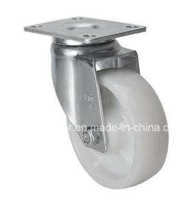 Quality Customized Request for Color White Edl Medium 4&quot; 130kg Plate Swivel PA Caster 5014-25 wholesale