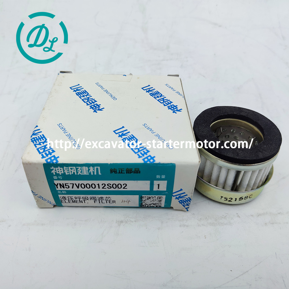 YN57V00012S002 YN57V00010S002 Excavator Breather Filter Kobelco SK200-8