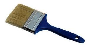 Quality White Bristle Trim Masonry Paint Brush Double Boiled wholesale