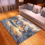 Customized Christmas Living Room Carpet Rug Bedroom Home Area Rugs