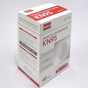 Quality White Certified Total 5 Layers KN95 Particulate Respirator Mask For COVID 19 wholesale
