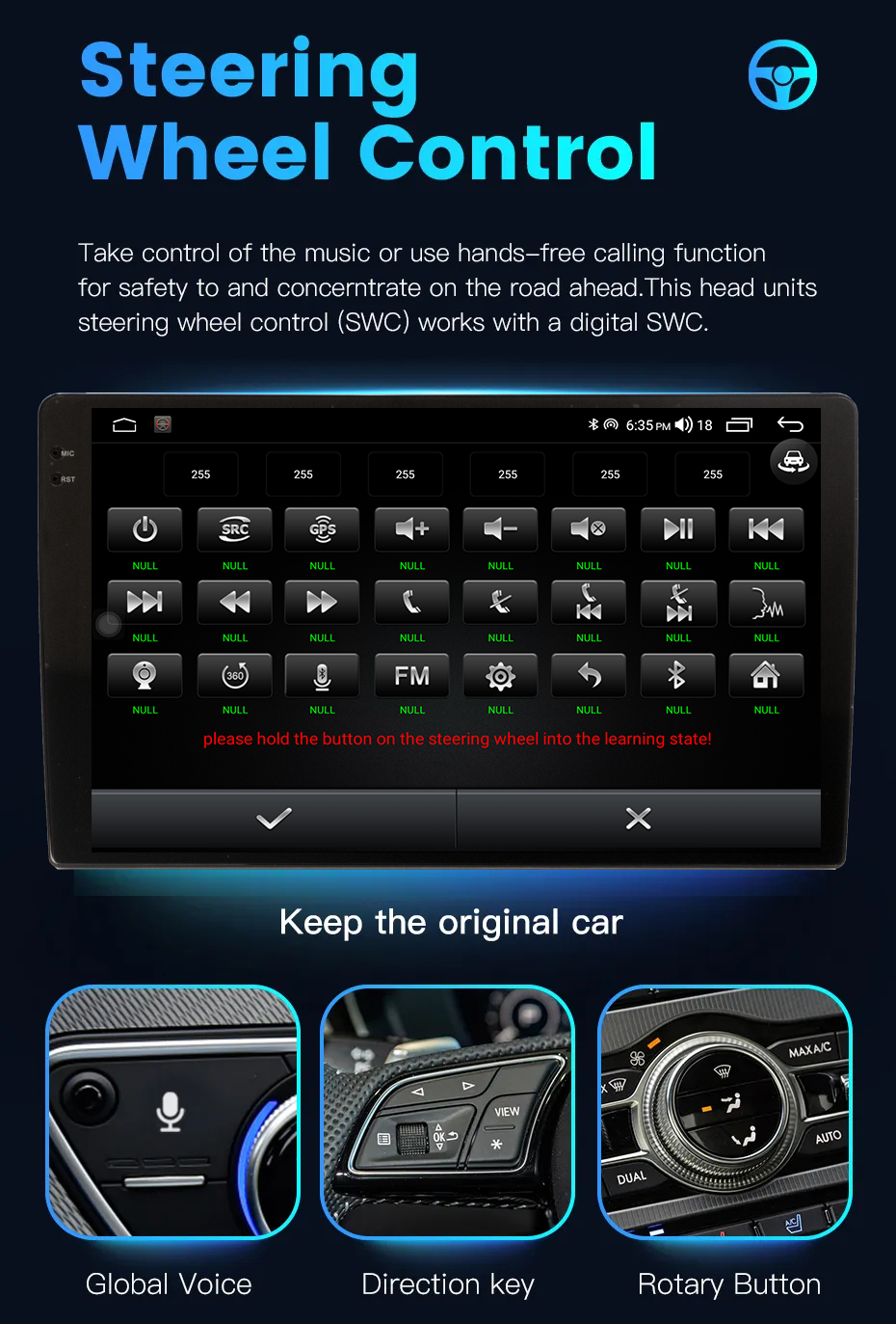 9inch 2K Screen 2 Din Android Car Radio MP5 Player Autoradio Audio Car DVD Player navigation gps Carplay 1Din Stereo