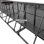 Concert Metal Crowd Control Barrier Anti Slip 1x1.2x1.2m