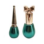 Hanya Golden Cone Cap Nail Polish Bottles Green Empty Nail Polish Container