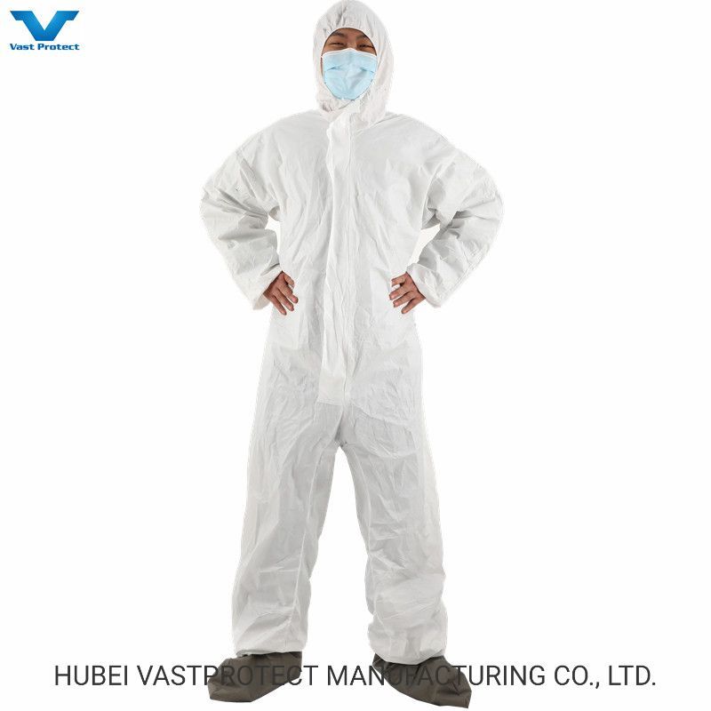 Breathable Waterproof Disposable Coverall Suit