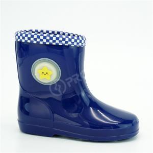 Quality Oilproof Kids Light Up Rain Boots wholesale