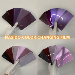 Quality Car Color Changing Film Nasido Pink Purple Color TPU PPF Self-healing Car Wrap Film wholesale