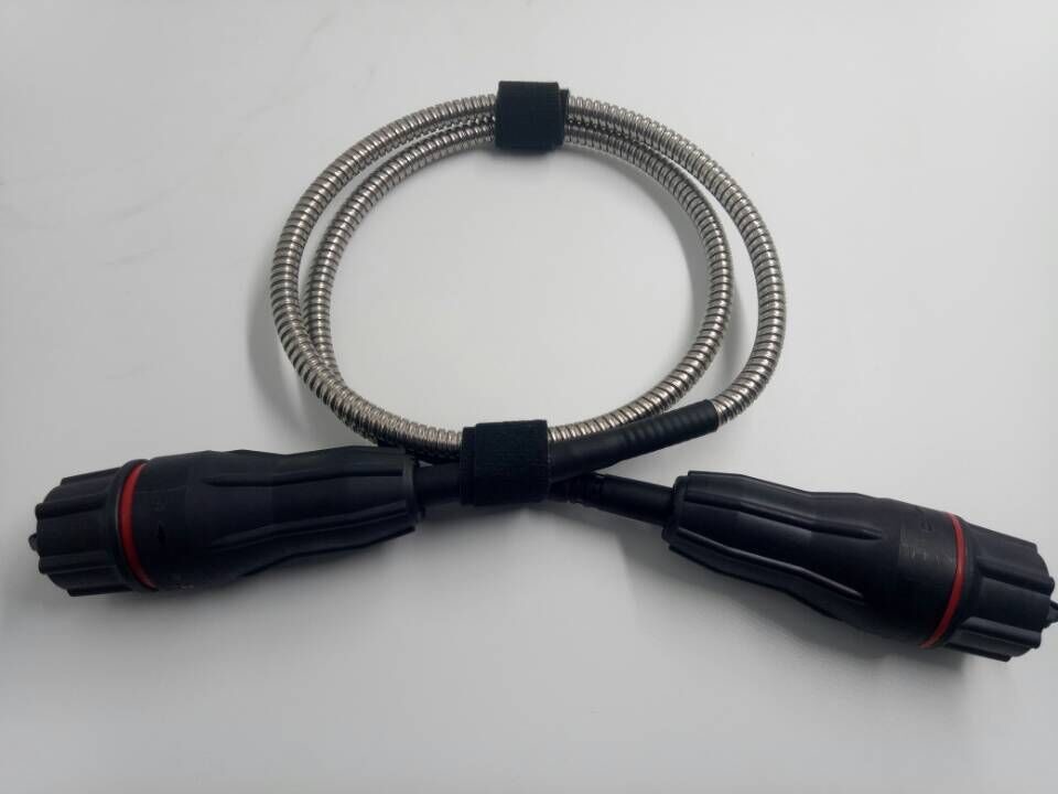 CNLINKO YM24 LC Connector 5G Base Station BBU RRU CPRI Optical Fiber Cable IP67 Waterproof