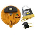 Original Excavator Parts Accessories Yellow Diesel Fuel Tank Cap for 307