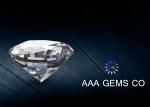 Jewelry Synthetic Moissanite Loose Stones White Hardness 9.2 To 9.5