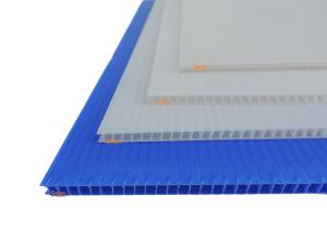 Quality Weather Resistant PP Corrugated Plastic Sheets Customized Die Cut Size wholesale