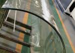 3mm Hot Bent Strengthed Fully Tempered Glass Panels Safety Edge
