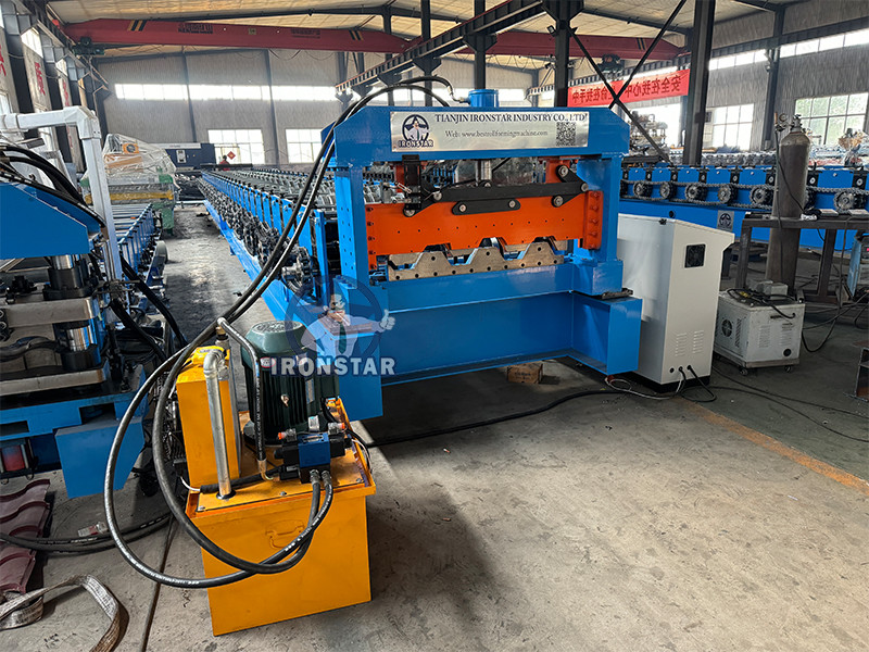 3 inch decking floor roll forming machine for America metal deck roll forming machine | deck sheet roll forming machine