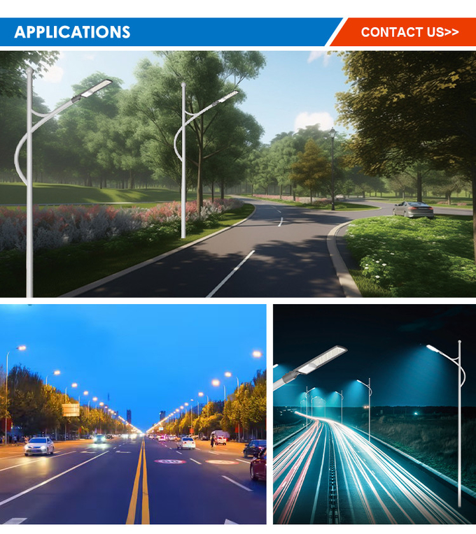 3000-6500K IP65 Waterproof 50 - 200w LED Street Light Die-casting Aluminum