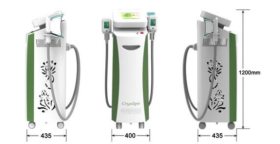 Cavitation rf vacuum cryolipolysis fat loss cryolipolysis slimmming machine