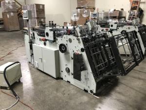 Quality Mechanical Cartoning Lunch Box Forming Machine 4.0*1.2m Covering wholesale