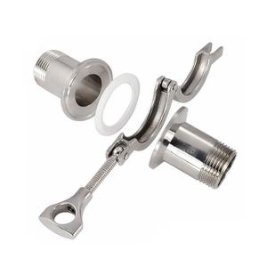 Quality Short Type Stainless Steel Tri Clamp Fittings For Food Industries wholesale