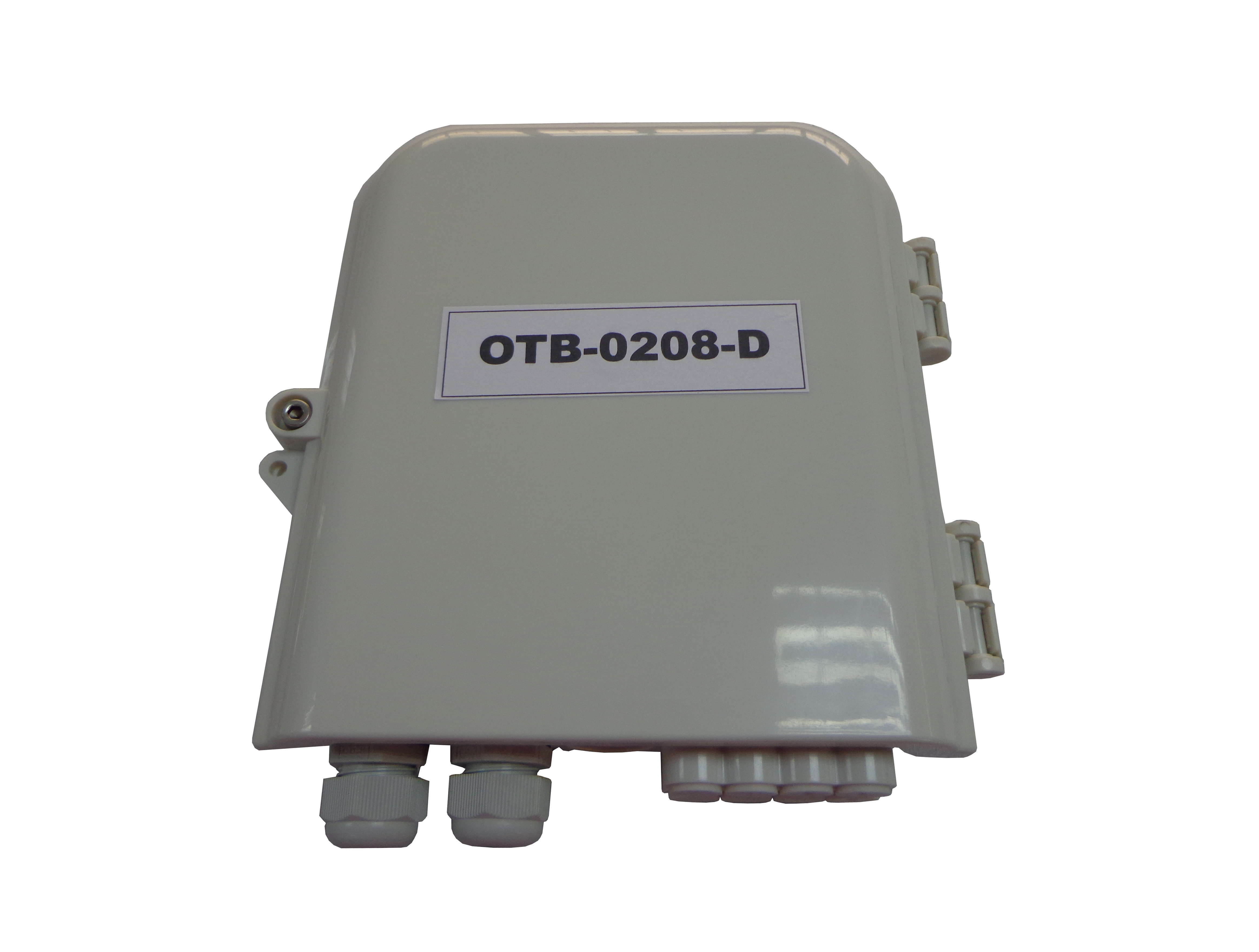 2x8 PLC IP65 Ftth Fiber Optic Termination Box With Lock