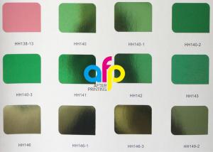 Quality 640mm * 120m Colorful Stamping Foils , Gold Stamping Foil For Soft / Hard Plastic wholesale