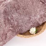 Solid Crinkle Pleated Korean Velvet Fabric Knitted 260gsm
