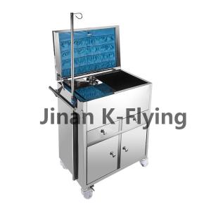 Quality 304 SS First Aid Nursing Rescue Clinic Medical Trolley Cart wholesale