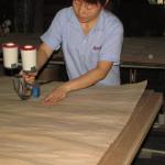 Fancy Plywood American White Oak Wood Veneer Straight Grain Fancy MDF / Particle