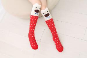 Quality Cow 3d young girls over the knee socks wholesale