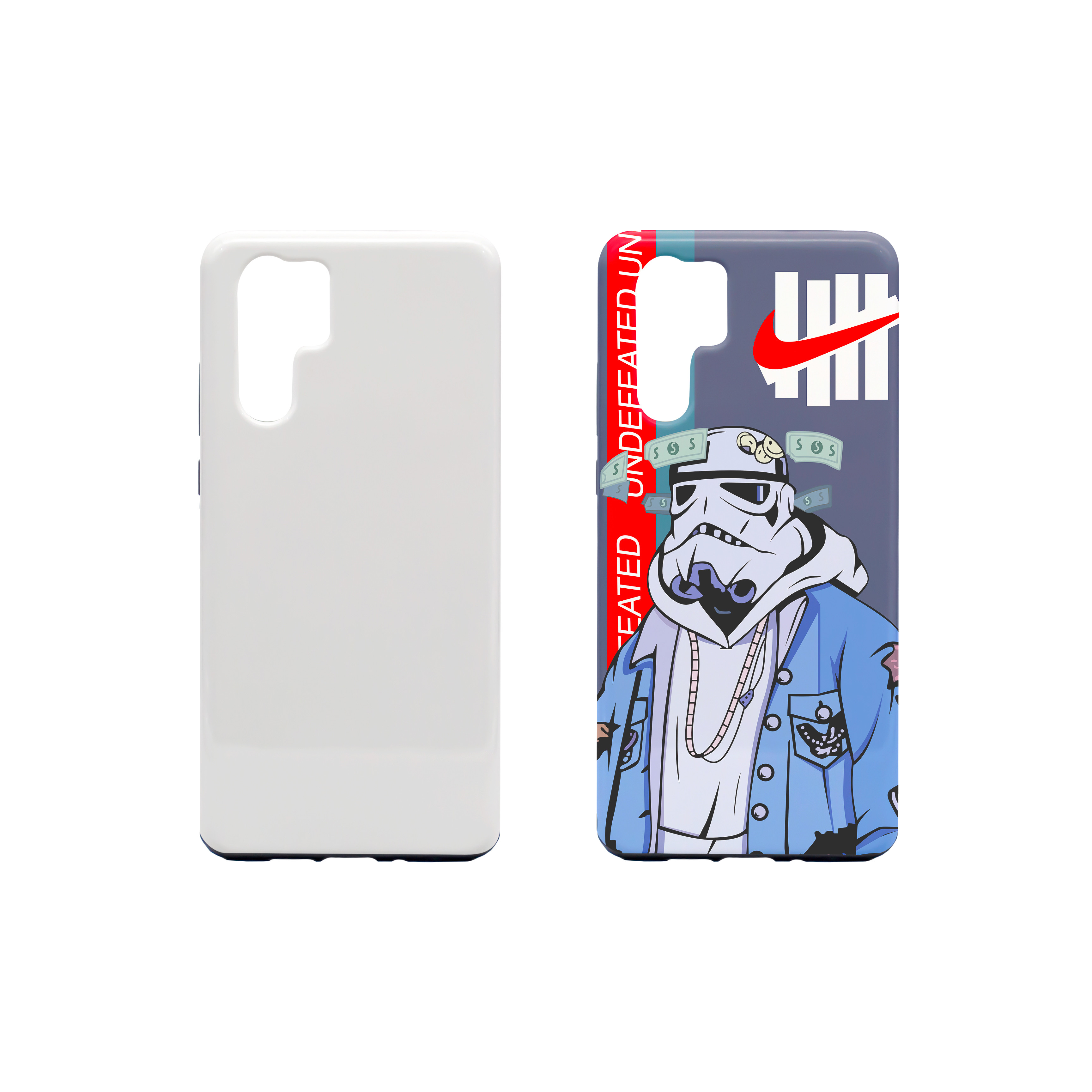 Coated 2 in 1 3d Sublimation Phone Case Blanks For Huawei P30 Pro