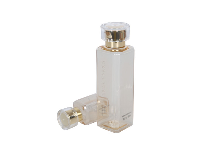 Luxury Square PETG 30ml 180ml Skin Care Essential Toner Bottle