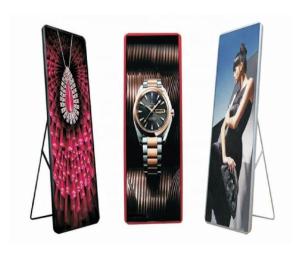Quality Floor Standing Mounted 1R1G1B 12bit Poster LED Display wholesale
