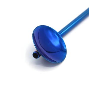Quality OEM 2in1 Coffee Cocktail Long Stainless Steel Straws With Spoon wholesale