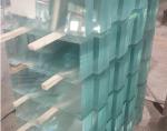 White Translucent Frosted Square Tempered Glass