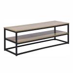 Nordic Tempered Glass Entertainment Unit Table 0.49m3 OEM service