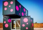 Powder Coated Mobile Container Homes , Vacation Standard Moving Storage