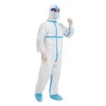 Film Spunbond Disposable Protective Coverall Breathable S-XXXL