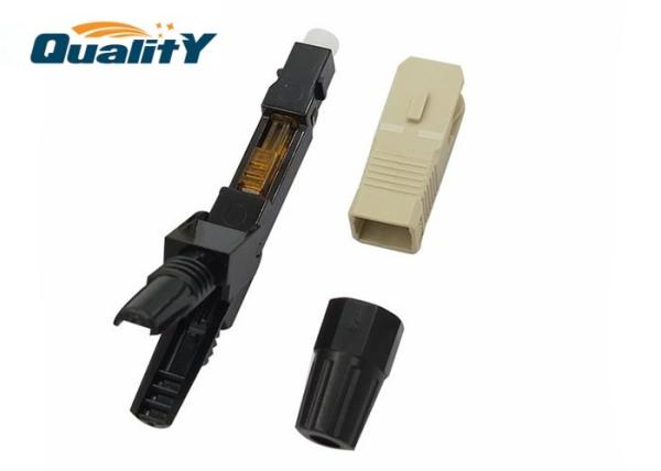 SC/MM Fiber Optic Field Installable Connector