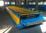 380V 50Hz 840 Roof Tile Corrugated Roll Forming Machine With Colored Steel Plate