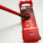 Washable Chenille Scrub Pads Commercial Microfiber Mop SS Telescopic Handle