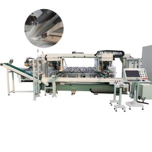 Quality Automatic CNC Wooden Door Frame Machine Double End Saw Processing Center wholesale