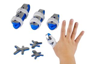 China Breathable Metal Aluminum Baseball Finger Splint For Rehabilitation on sale