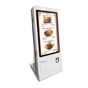 Quality Restaurant 24 Inch Self Service Ordering Kiosk Online Payment wholesale