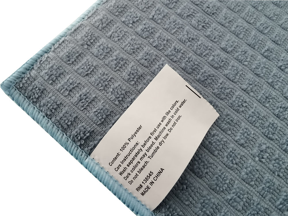 Solid Color All Polyester Microfiber Dish Drying Mat