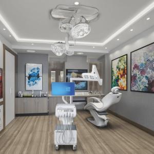 Quality Factory Medical Mobile Trolley Cart Portable Dental Turbine Unit Anzhe Dental Assistant Cart With 550W Compressor wholesale