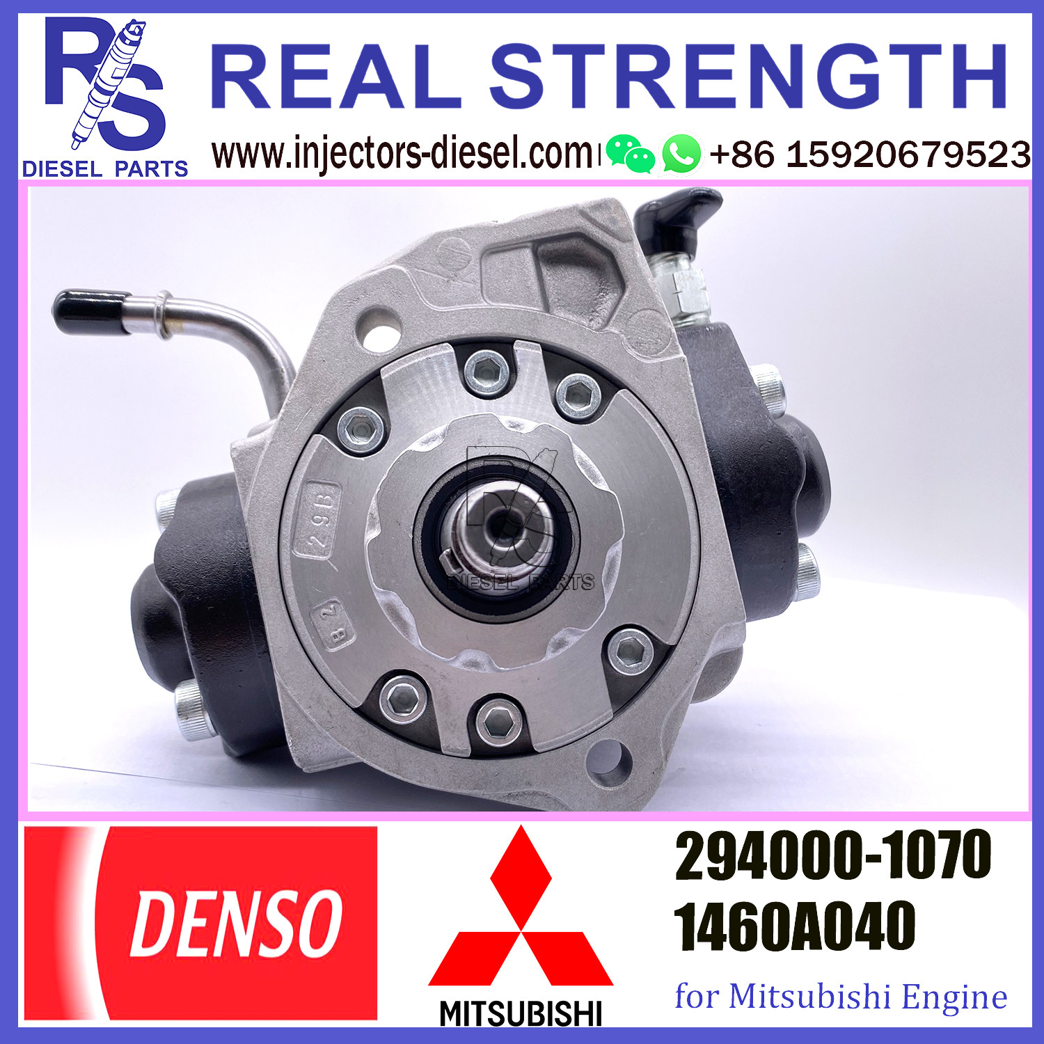Denso Common Rail Pump 294000-1070 1460A040 for Mitsubishi engine fuel pump 1460A040