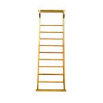 Adjustable Yellow Manchurian Ash Wood Wall Bars Gym Ladder for Customized