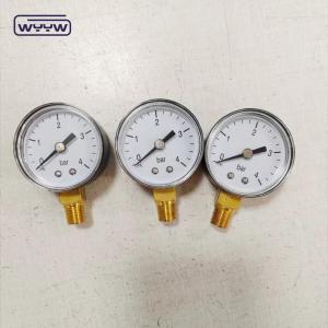 Quality 40mm plastic compressed gas pressure gauge wholesale