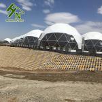 Outdoor Winter Safari Geodesic Dome Tent Fire Resistant Glamping House Tent