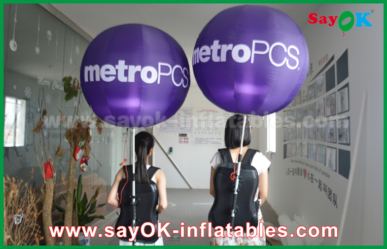 Changeable Led Lights Backpack Balloon Inflatable Light Decoration Rental Business