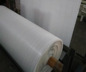 Quality White / Blue PE Tarpaulin Sheet Corrosion - Resistant With Both Side Laminated wholesale